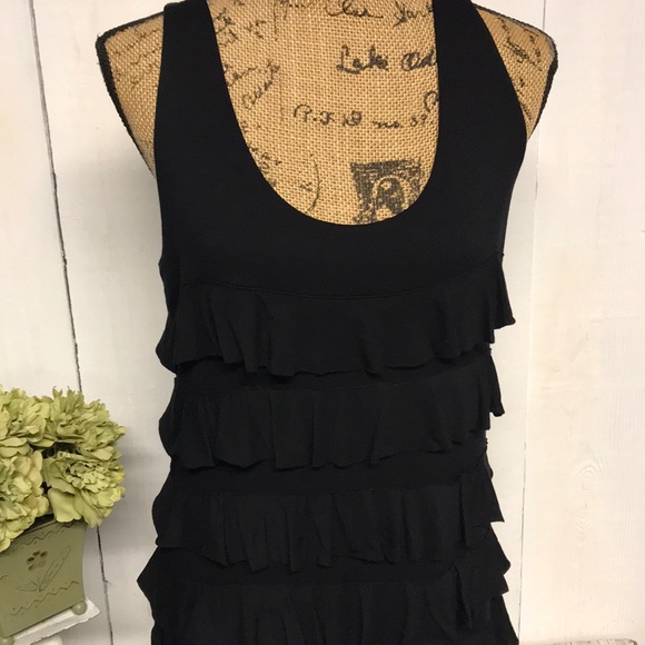 Women’s Isle Apparel Sleeveless Ruffle Dress XL - Picture 2 of 8